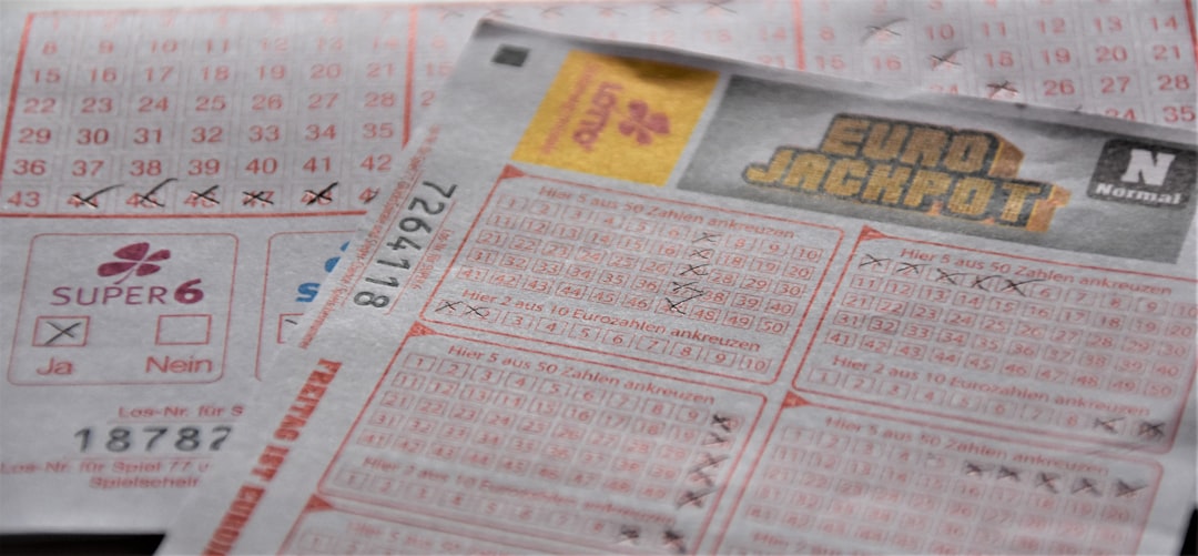 Photo Lottery ticket