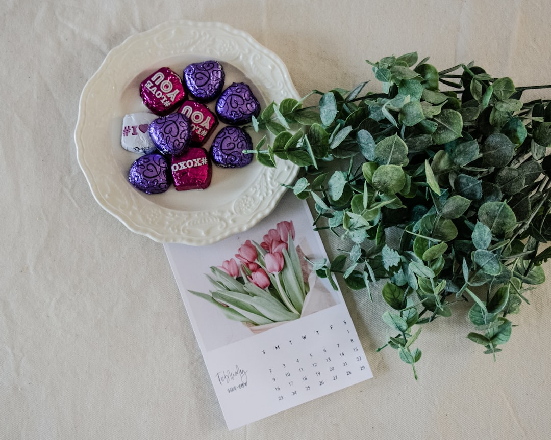 Photo Flowers and chocolates