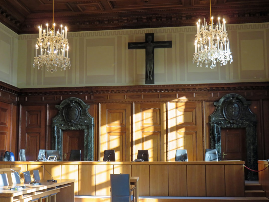 Photo Courtroom scene