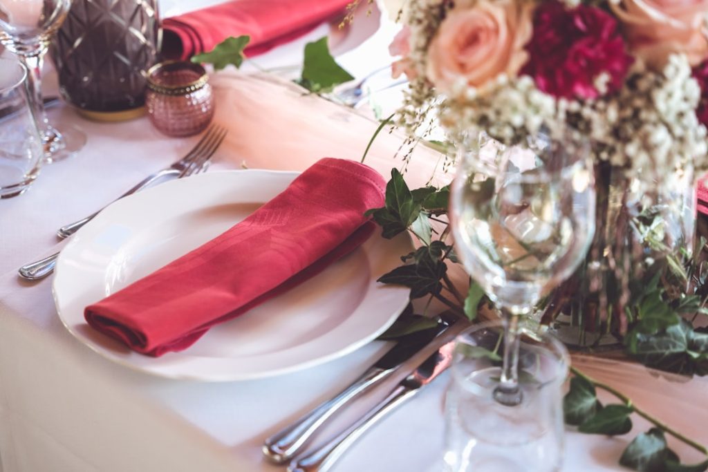 Photo Romantic dinner