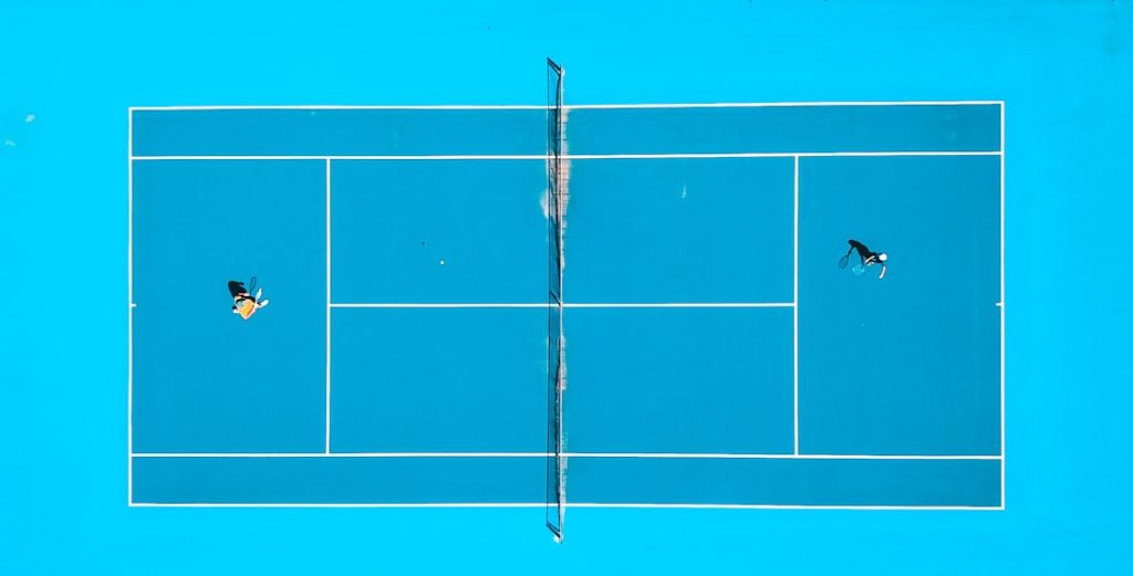 Photo Badminton court